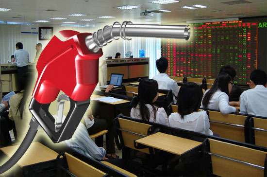 Chứng khoán “hậu” tăng giá xăng: Chờ chính sách tiền tệ