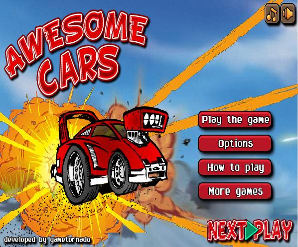 Game xe hơi biểu diễn