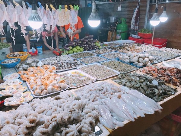 Tham quan và khám phá khu chợ hải sản Vũng Tàu